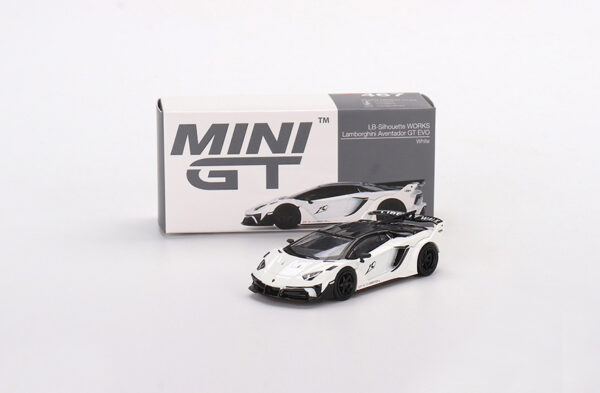 LB-Silhouette WORKS Lamborghini Aventador GT EVO (White, LHD - 2023)