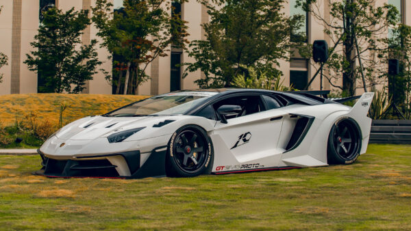 LB-Silhouette WORKS Lamborghini Aventador GT EVO (White, LHD - 2023)