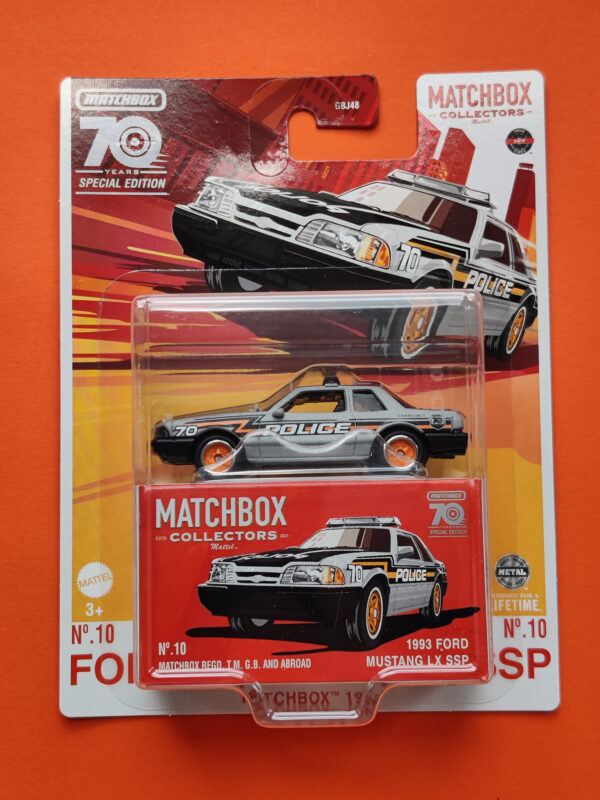 '93 Ford Mustang LX SSP (Matchbox Collectors Series: 70 Years Special Edition - 2023)