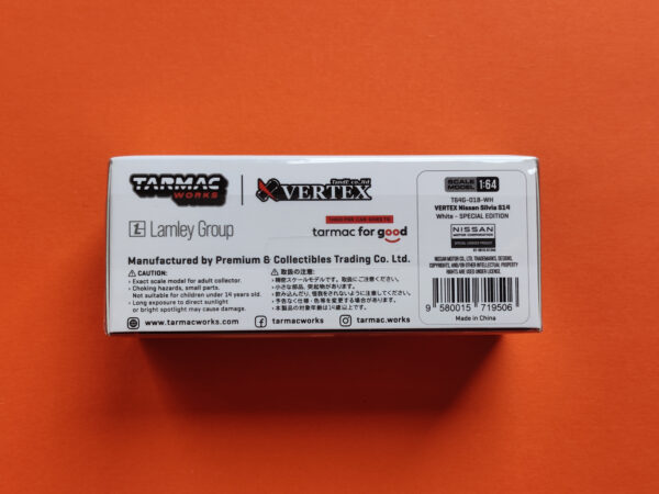 VERTEX Nissan Silvia S14 (Global64: White, Lamley Special Edition - 2022)