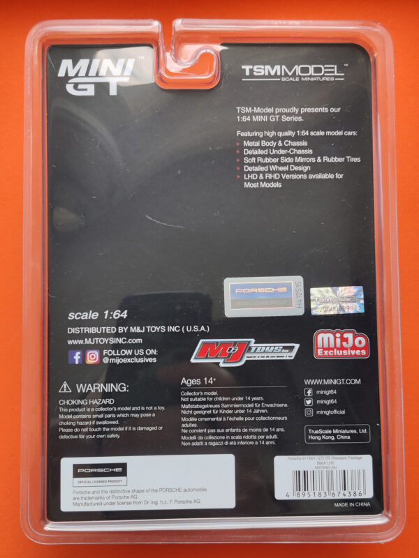 Porsche 911 GT2 RS Weissach Package (Black, LHD - 2022)