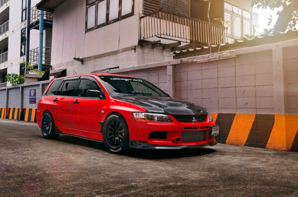 Mitsubishi Lancer Evolution IX Wagon ("Advan" Livery with Roof Cargo Box - 2021)