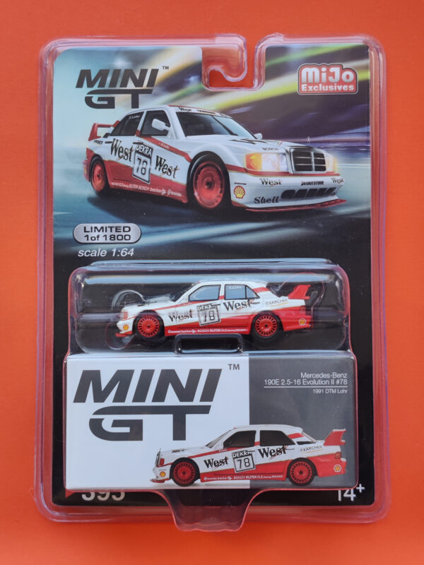 Mercedes-Benz 190E 2.5 16 Evolution II (#78, 1991 DTM, E. Lohr - 2023)