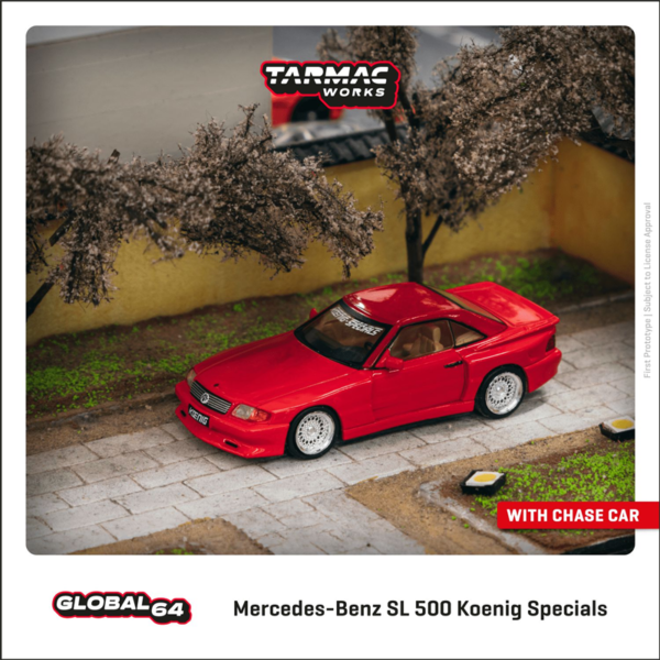 Mercedes-Benz SL 500 Koenig Specials (Global64: Red - 2023)