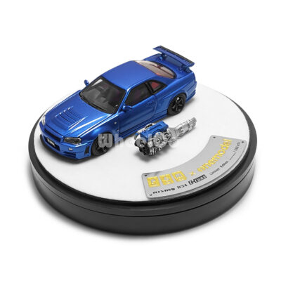 Nissan Skyline Nismo R34 GT-R Z-tune (Luxury Edition: Metallic Blue - 2023)