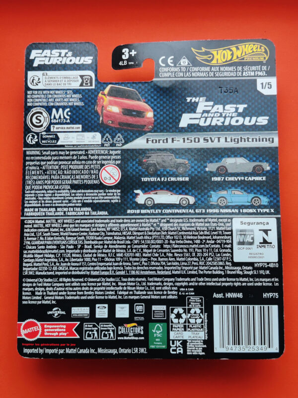Ford F-150 SVT Lightning (Fast & Furious Premium Series: Mix 4 - 2024)