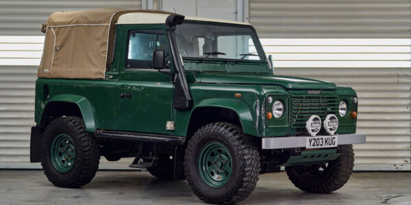 Land Rover Defender 90 Pickup (Bronze Green, LHD, MiJo Exclusives - 2023)