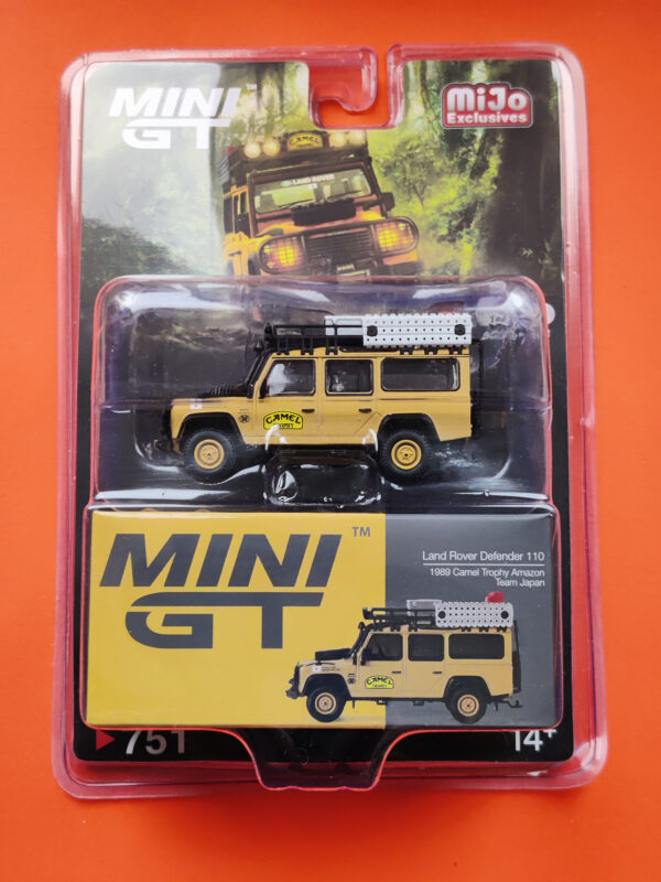 Land Rover Defender 110 (1989 Camel Trophy Amazon, Team Japan, MiJo Exclusives - 2024)