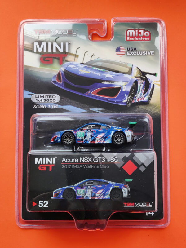 Acura NSX GT3 (#86, "Uncle Sam" 2017 IMSA, Watkins Glen, USA Exclusive - 2019)