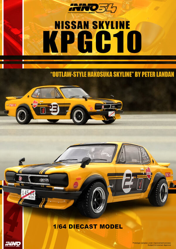 Nissan Skyline 2000 GT-R (KGC10) (Outlaw-Style Hakosuka Skyline - 2024)