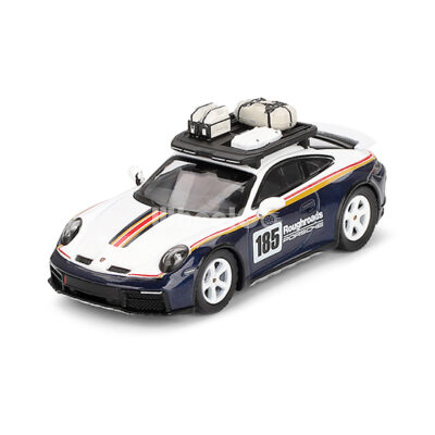 Porsche 911 Dakar (Rallye Design Package, White/Gentian Blue Metallic, LHD, MiJo Exclusives - 2024)