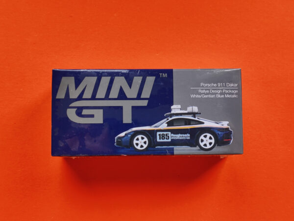 Porsche 911 Dakar (Rallye Design Package, White/Gentian Blue Metallic, RHD - 2024)