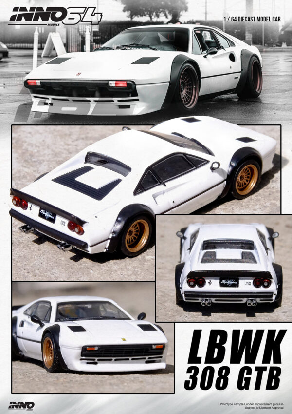 LBWK Ferrari 308 GTB (White - 2024)