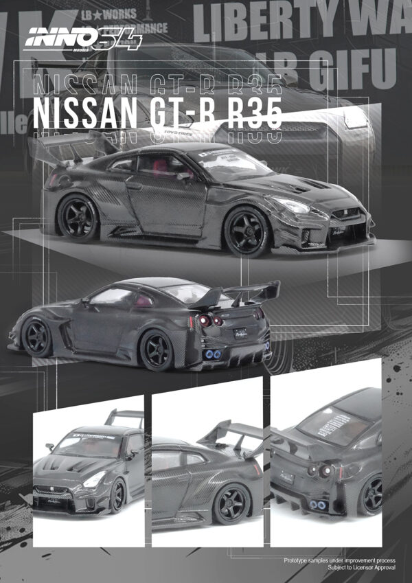 LB-Silhouette WORKS GT Nissan 35GT-RR (Full Dry Carbon - 2024)