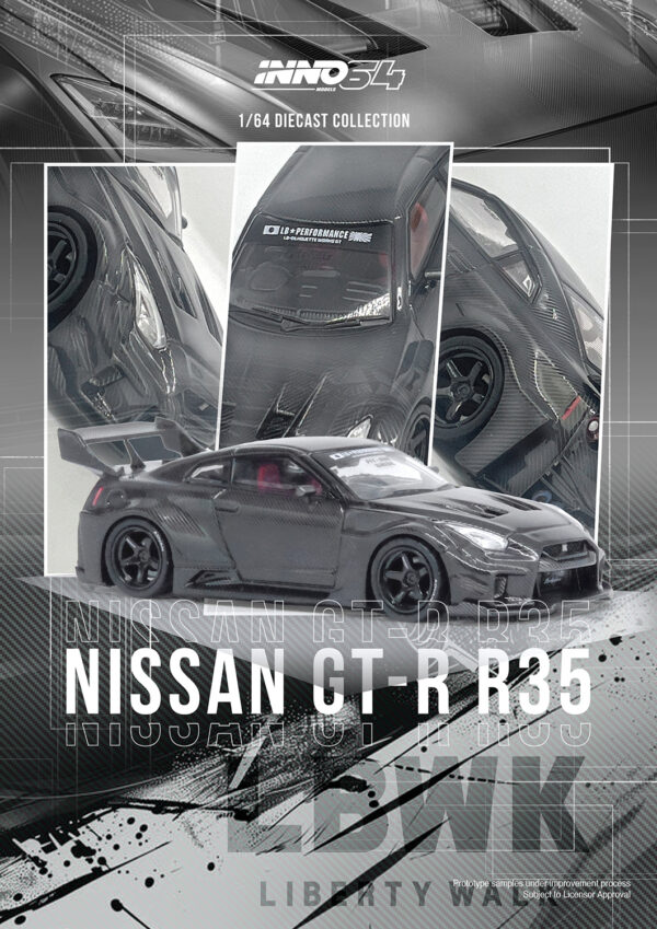 LB-Silhouette WORKS GT Nissan 35GT-RR (Full Dry Carbon - 2024)