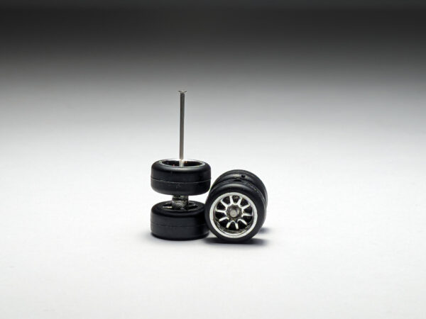 Hot Wheels Real Riders 10 Spokes Wheels (Chrome)