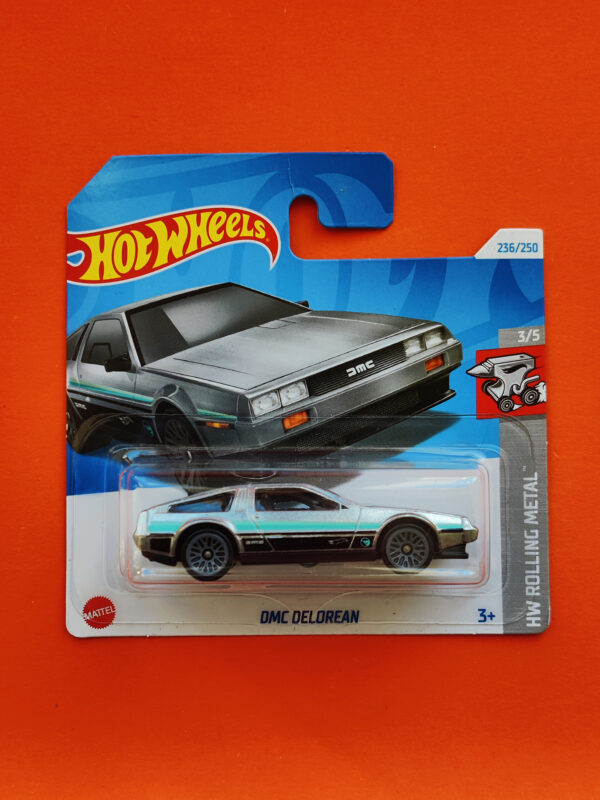DMC DeLorean (HW Rolling Metal - 2024)