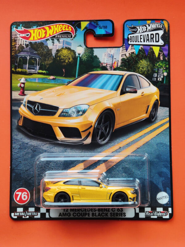 '12 Mercedes-Benz C63 AMG Coupe Black Series (Hot Wheels Boulevard - 2023)