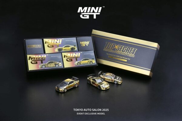 Top Secret TAS 2025 Gold Chrome Set (Tokyo Auto Salon 2025 Event Exclusive - 2025)