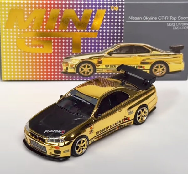 Top Secret TAS 2025 Gold Chrome Set (Tokyo Auto Salon 2025 Event Exclusive - 2025)