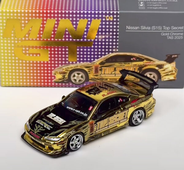 Top Secret TAS 2025 Gold Chrome Set (Tokyo Auto Salon 2025 Event Exclusive - 2025)