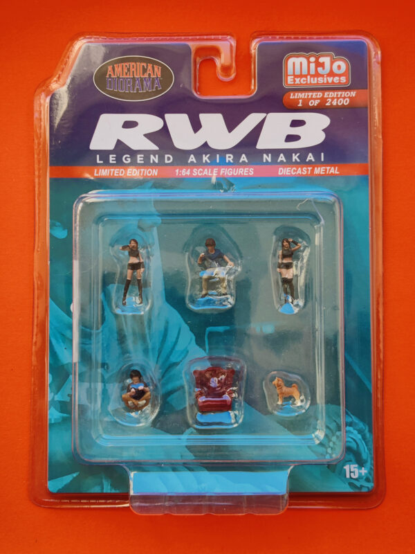 RWB Legend Akira Nakai (1/64 Scale Figures MiJo Exclusives - 2024)