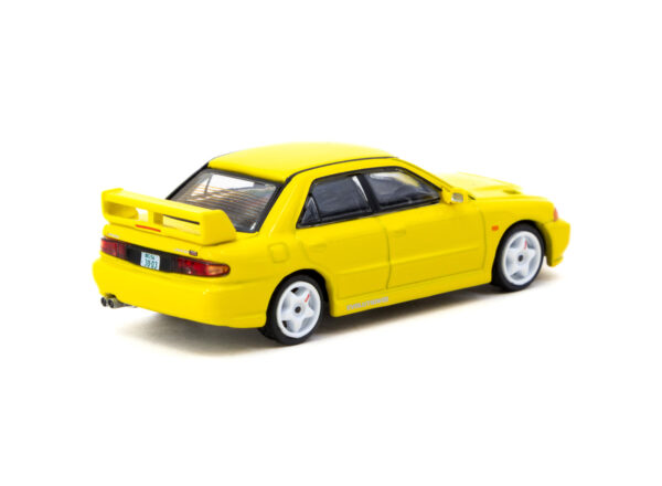 Mitsubishi Lancer GSR Evolution III with Tarmac Cards (Global64: Yellow - 2024)