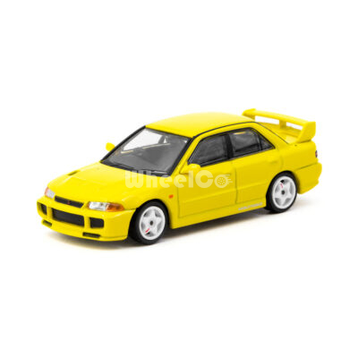 Mitsubishi Lancer GSR Evolution III with Tarmac Cards (Global64: Yellow - 2024)