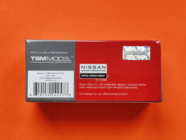 LB★NATION WORKS Nissan Z (Gem Red, LHD, CLDC Magazine Exclusive - 2024)