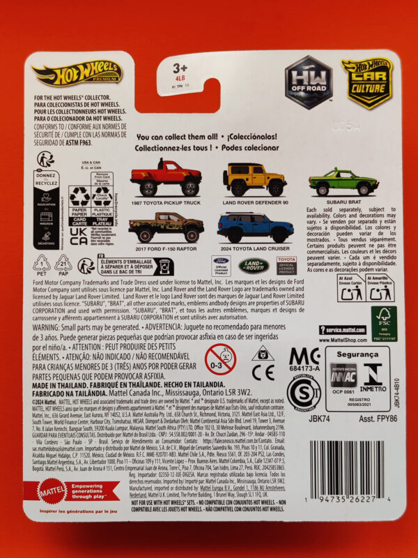 Land Rover Defender 90 (Car Culture 2025 - HW Off Road)