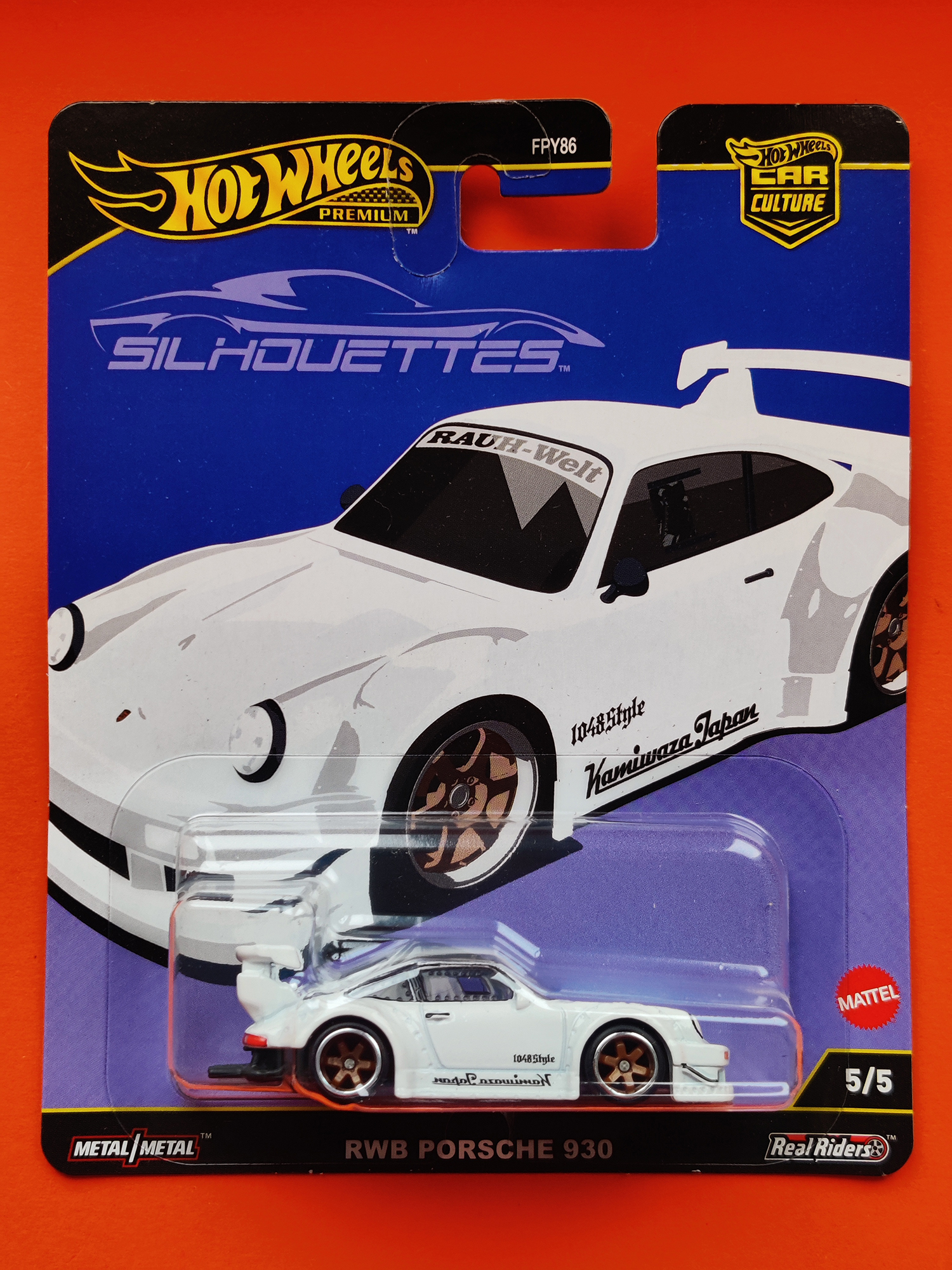 Jual HOT WHEELS RWB PORSCHE 930 SILHOUETTES SERIES , ORIGINAL HOT
