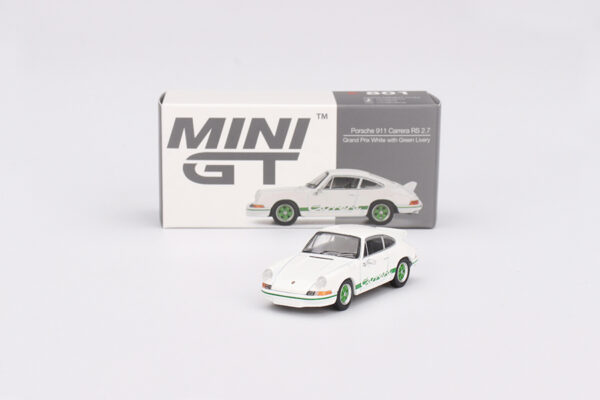 Porsche 911 Carrera RS 2.7 (Grand Prix White with Green Livery, LHD - 2025)