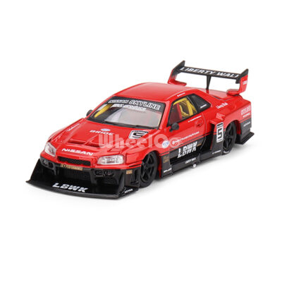 Nissan LB-ER34 Super Silhouette Skyline (Red/Black, RHD - 2025)