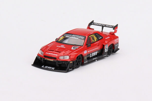 Nissan LB-ER34 Super Silhouette Skyline (Red/Black, RHD - 2025)