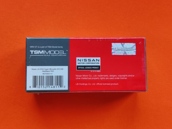 Nissan LB-ER34 Super Silhouette Skyline (Red/Black, RHD - 2025)