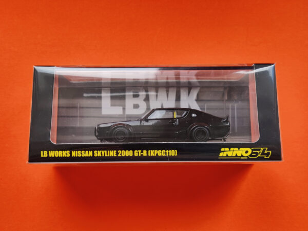Nissan Skyline 2000 GT-R (KPGC110) LB WORKS "Kenmeri" (Black - 2025)