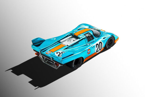 Porsche 917 KH (Gulf Blue Electroplating Version - 2024)