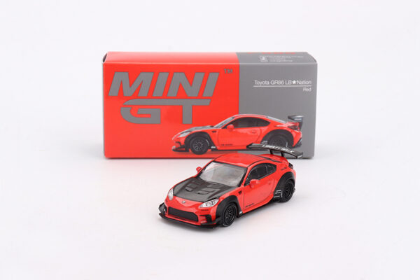 LB★Nation Toyota GR86 (Red, LHD - 2025)