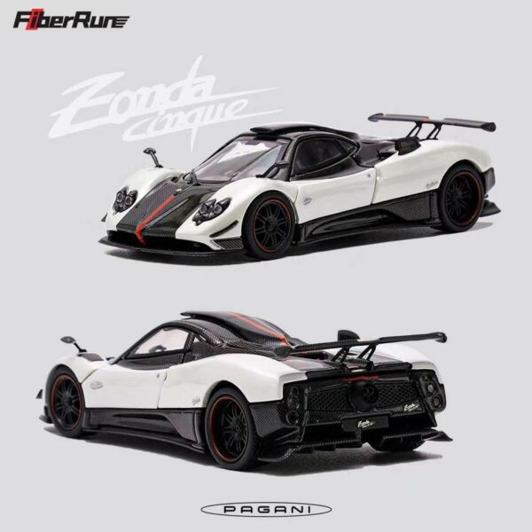 Pagani Zonda Cinque (Pearl White - 2025)