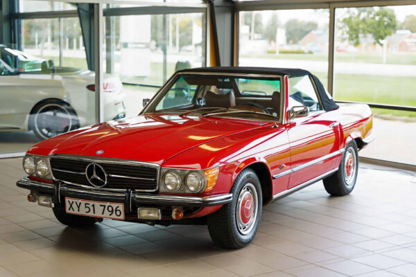 '73 Mercedes-Benz 450 SL Roadster (American Version, Red - 2021)