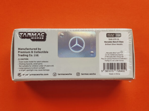 Mercedes-Benz S-Class (Global64: Brilliant Silver Metallic - 2024)