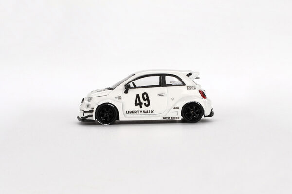 LB-WORKS x Abas Works ABARTH 595 (Gara White, LHD - 2025)