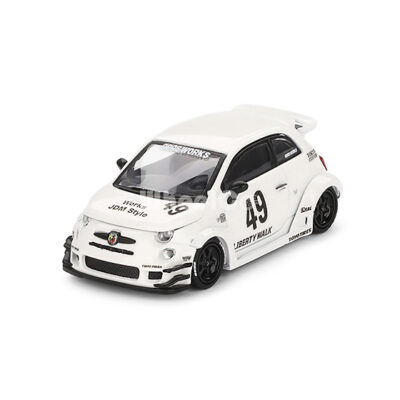 LB-WORKS x Abas Works ABARTH 595 (Gara White, LHD - 2025)
