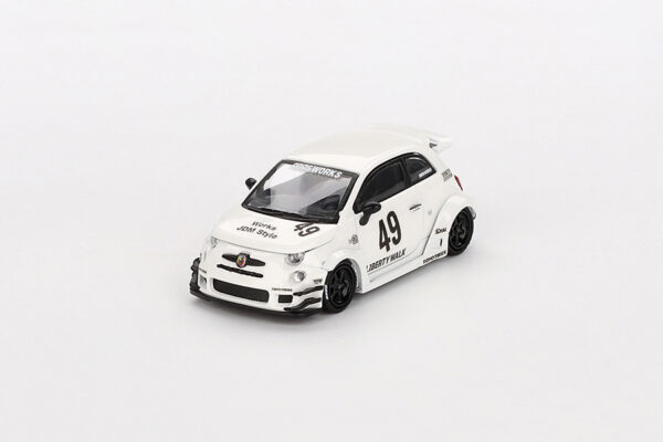 LB-WORKS x Abas Works ABARTH 595 (Gara White, LHD - 2025)