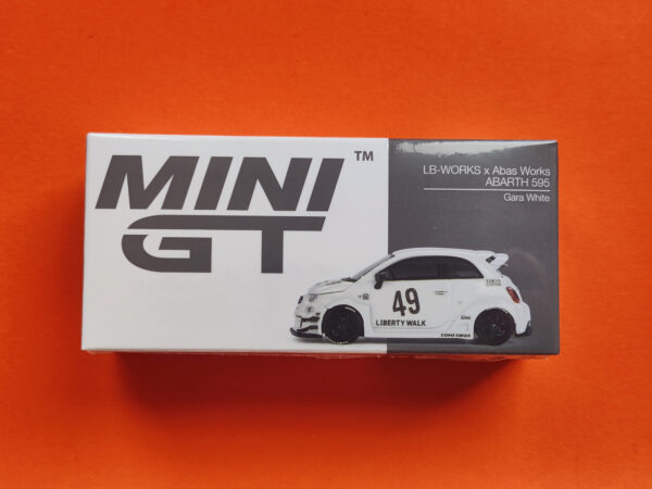 LB-WORKS x Abas Works ABARTH 595 (Gara White, LHD - 2025)