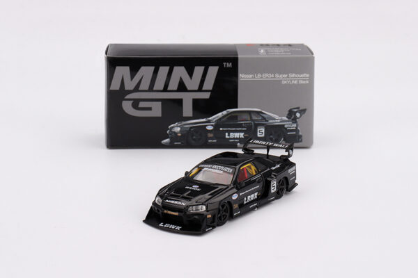 Nissan LB-ER34 Super Silhouette Skyline (Black, RHD - 2025)