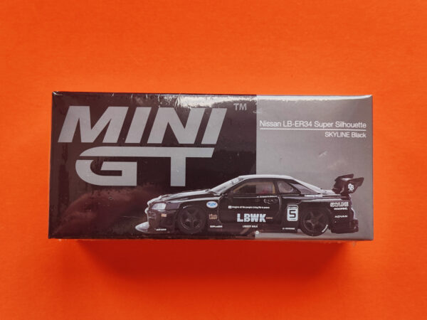 Nissan LB-ER34 Super Silhouette Skyline (Black, RHD - 2025)