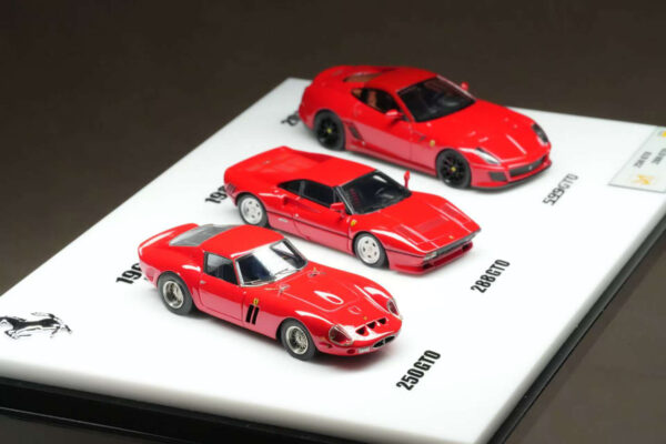 Ferrari 250 GTO / Ferrari 288 GTO / Ferrari 599 GTO (Rosso Corsa - 2025)