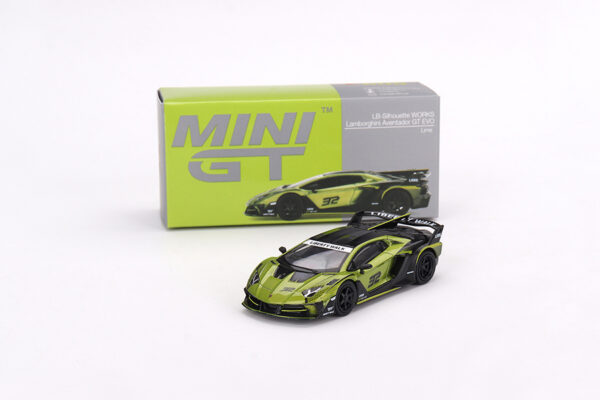 LB-Silhouette WORKS Lamborghini Aventador GT EVO (Lime, LHD - 2024)
