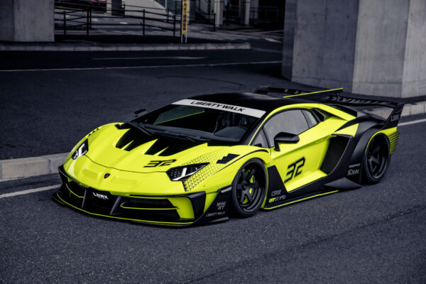 LB-Silhouette WORKS Lamborghini Aventador GT EVO (Lime, LHD - 2024)